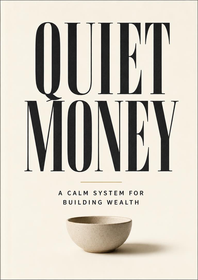 Ebook cover: Quiet Money